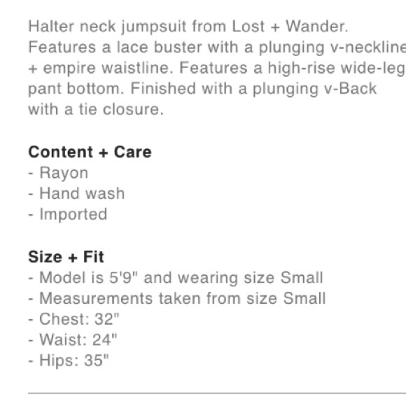 UO Lost + Wander Red Lace Gauzy Jumpsuit Romper - Picture 3 of 5